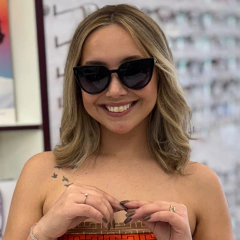 95318 - OCULOS CLIP-ON CHLOE PRETO - comprar online