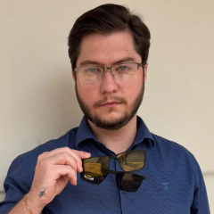 Imagem do SH3437 - ÓCULOS CLIP-ON THIAGO PRATA