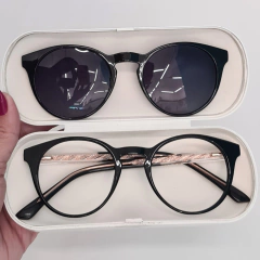 7709 - ÓCULOS CLIP-ON LYRA PRETO na internet