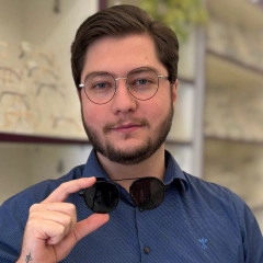 S8006 - OCULOS CLIP-ON CRIS PRETO COM PRATA - NB Óculos