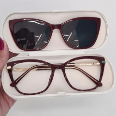 65103 - ÓCULOS CLIP-ON DANDARA BORDÔ na internet