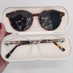 C0159 - ÓCULOS CLIP-ON LANA TRANSPARENTE na internet