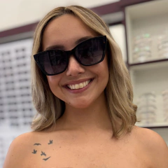 76064 - ÓCULOS CLIP-ON SELINE ANIMAL PRINT - NB Óculos