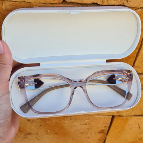 LQ5782 - ARMAÇÃO CONVENCIONAL TÓQUIO ROSE TRANSLUCIDO