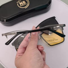 SH3437 - ÓCULOS CLIP-ON THIAGO PRATA - loja online