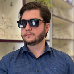 C0154- OCULOS CLIP-ON CAIO PRATA na internet