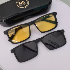 BC8103 - ÓCULOS CLIP-ON MARCOS PRETO - NB Óculos