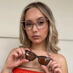 BA1289 - OCULOS CLIP-ON JASMINE NUDE