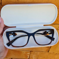 LQ5782 - ARMAÇÃO CONVENCIONAL TÓQUIO PRETO COM ANIMAL PRINT