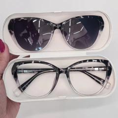 ZX25049 - OCULOS CLIP-ON ALÍCIA ANIMAL PRINT na internet