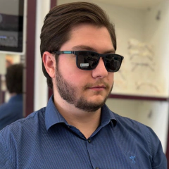 LQC0155 - OCULOS CLIP-ON APOLO PRETO na internet