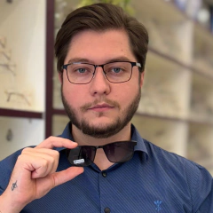 LQC0146 - OCULOS CLIP-ON JULIO PRETO - comprar online