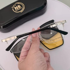 Imagem do SH3437 - ÓCULOS CLIP-ON THIAGO PRETO