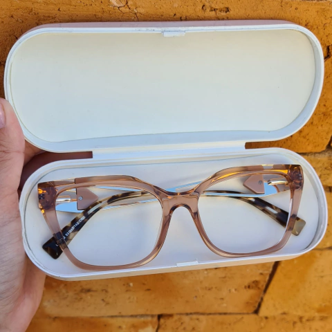 LQ5782 - ARMAÇÃO CONVENCIONAL TÓQUIO NUDE TRANSLUCIDO