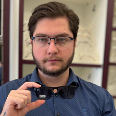 LQC0155 - OCULOS CLIP-ON APOLO AZUL na internet