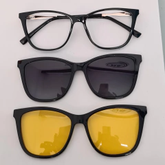 AZ3826 - ÓCULOS CLIP-ON LAUANE PRETO - comprar online