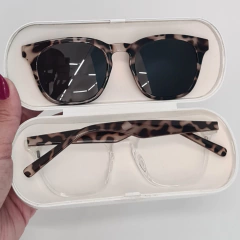 PZ10079 - ÓCULOS CLIP-ON NÁDIA TRANSPARENTE - NB Óculos