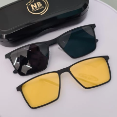 SH3437 - ÓCULOS CLIP-ON THIAGO AZUL na internet