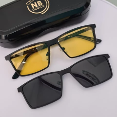 SH3434 - ÓCULOS CLIP-ON PATRICK PRETO na internet