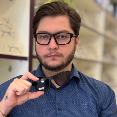 PZ20146 - OCULOS CLIP-ON ISAQUE PRETO - comprar online