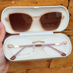 NT6611- OCULOS CLIP-ON MORGANA NUDE - comprar online