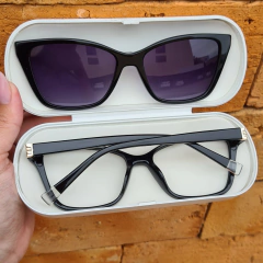 76064 - ÓCULOS CLIP-ON SELINE PRETO - comprar online