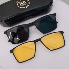 SH3437 - ÓCULOS CLIP-ON THIAGO PRATA na internet