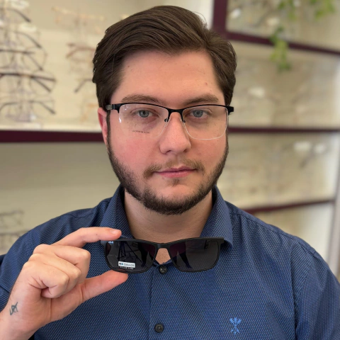 C0153- OCULOS CLIP-ON VITOR PRETO - comprar online