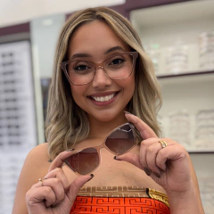 76064 - ÓCULOS CLIP-ON SELINE NUDE