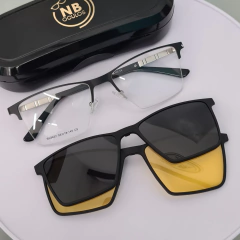 SH3437 - ÓCULOS CLIP-ON THIAGO PRETO na internet