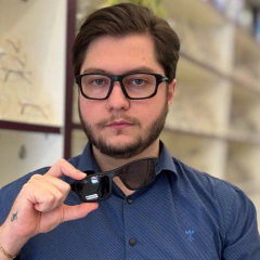 PZ20146 - OCULOS CLIP-ON ISAQUE PRETO/AZUL na internet