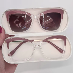 95656 - OCULOS CLIP-ON SAMANTA ROSE COM TRANSPARENTE na internet
