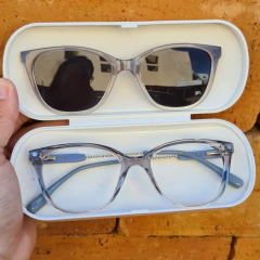 6568 - ÓCULOS CLIP-ON PETIT AZUL BABY BLUE - comprar online