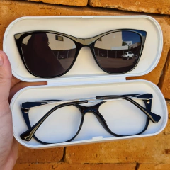 6509 - OCULOS CLIP-ON VITÓRIA PRETO na internet