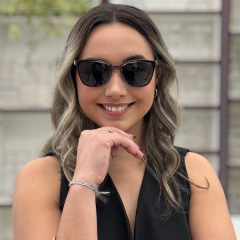 6569 - ÓCULOS CLIP-ON ELISA MARROM COM DEGRADE - loja online