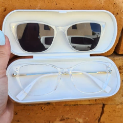 65115 - OCULOS CLIP-ON VALERIA TRANSPARENTE - NB Óculos