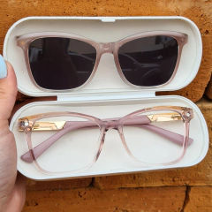 6589 - OCULOS CLIP-ON MIA ROSA TRANSLUCIDO - comprar online