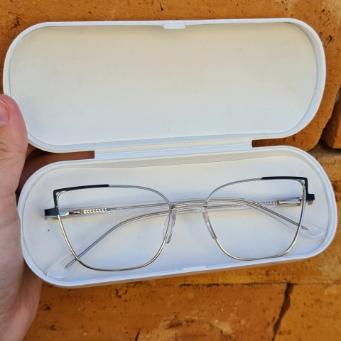 XC804 - ARMAÇÃO CONVENCIONAL KARLY PRATA COM PRETO - comprar online