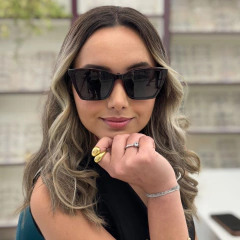 BC8102 - OCULOS CLIP-ON ISABEL VERMELHO TRANSLUCIDO - loja online