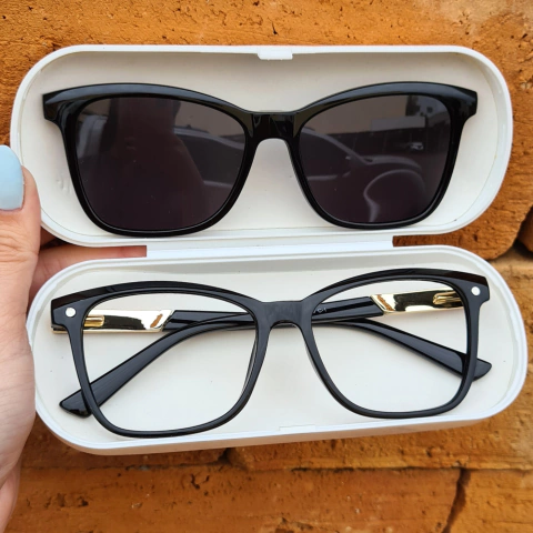 6589 - OCULOS CLIP-ON MIA PRETO - comprar online