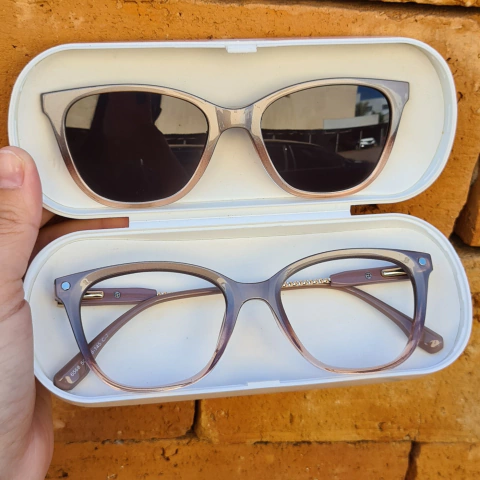 6568 - ÓCULOS CLIP-ON PETIT COBRE - comprar online