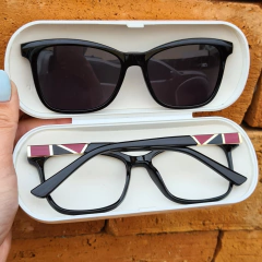 6589 - OCULOS CLIP-ON MIA PRETO na internet