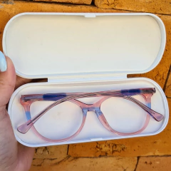 B1182 - ARMAÇÃO CONVENCIONAL MEGLI ROSA COM AZUL na internet