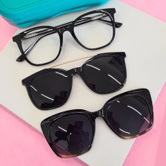 C1003 - OCULOS CLIP-ON ROMA PRETO na internet