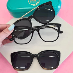 C1003 - OCULOS CLIP-ON ROMA PRETO - comprar online