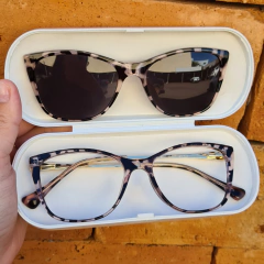 6509 - OCULOS CLIP-ON VITÓRIA ANIMAL PRINT - comprar online