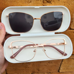 ZR6006 - OCULOS CLIP-ON ABBY DOURADO - comprar online