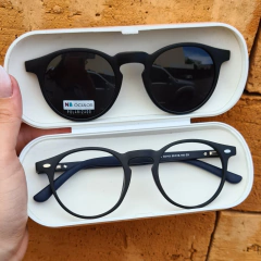 C0143 - OCULOS CLIP-ON KIM AZUL MARINHO - comprar online