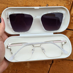 NT8083 - OCULOS CLIP-ON ÉRIKA PRATA na internet