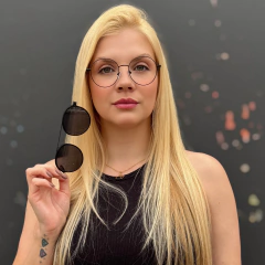 S8006 - OCULOS CLIP-ON CRIS PRETO - NB Óculos